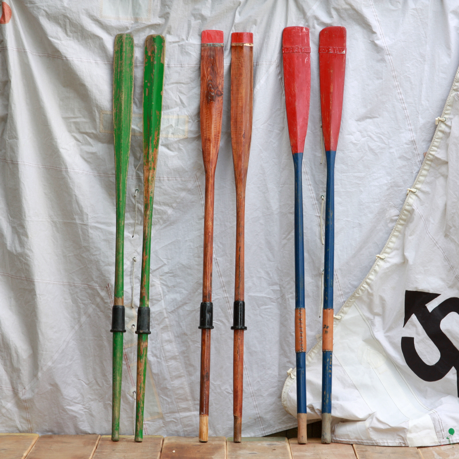 Vintage Wooden Oars | Dee Puddy